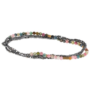 Delicate Stone Bracelet: Tourmaline/Stone of Healing