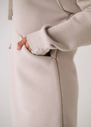Yonder Hoodie Dress - Abalone