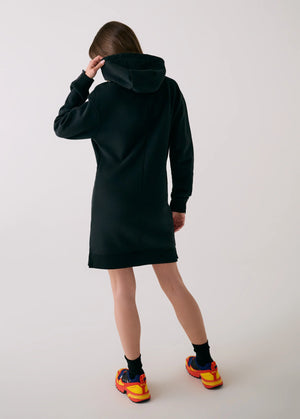 Yonder Hoodie Dress - Black