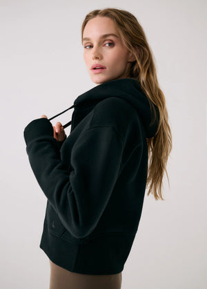 Yonder Full Zip Hoodie - Black