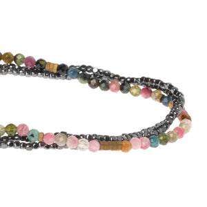 Delicate Stone Bracelet: Tourmaline/Stone of Healing