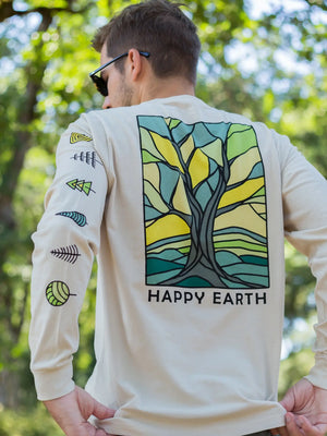 Stained Glass Elm Long Sleeve