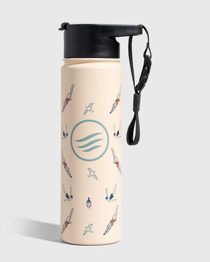 Dive In 22 oz. Insulated Steel Water Bottle