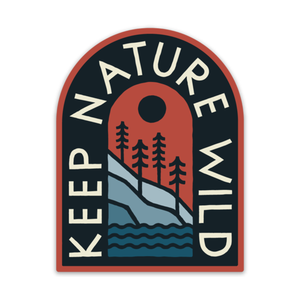 Keep Nature Wild Stickers