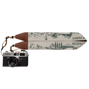 National Park Inspired Camera Strap