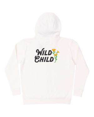 Wild Child Zip-Up Hoodie - Natural