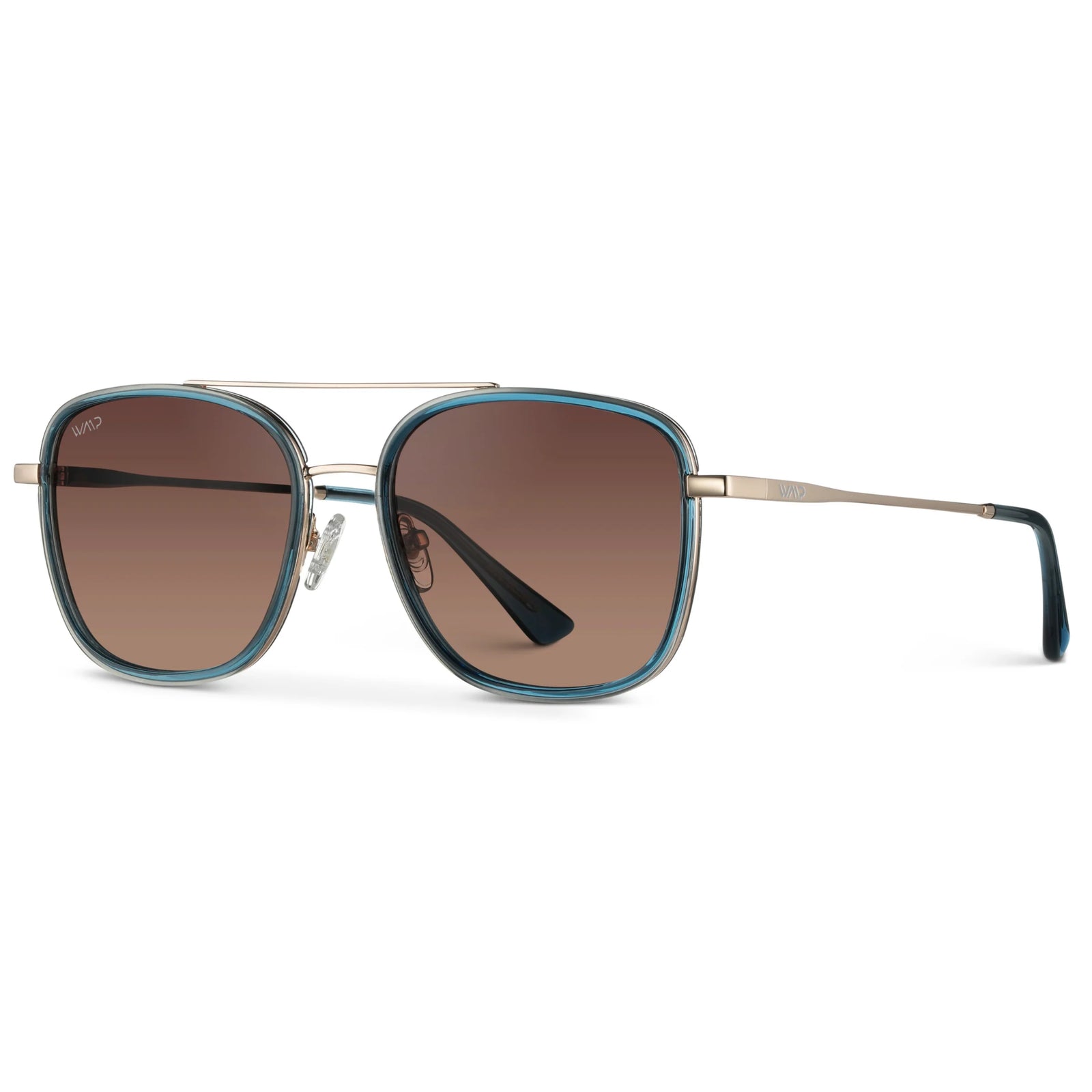 Gia - Crystal Cobalt Frame / Brown Lens