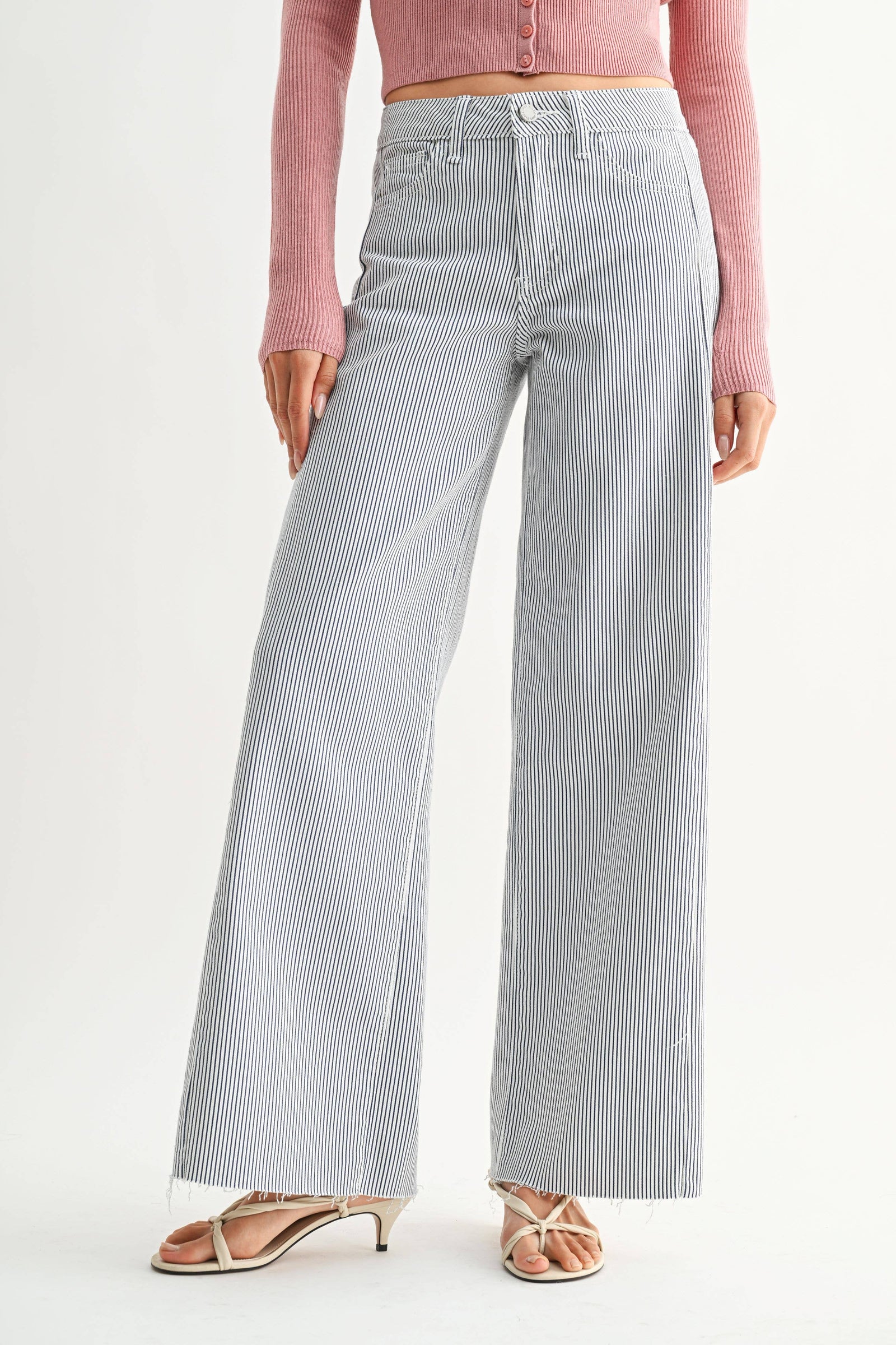 The Side Stripe Wide Leg Jean