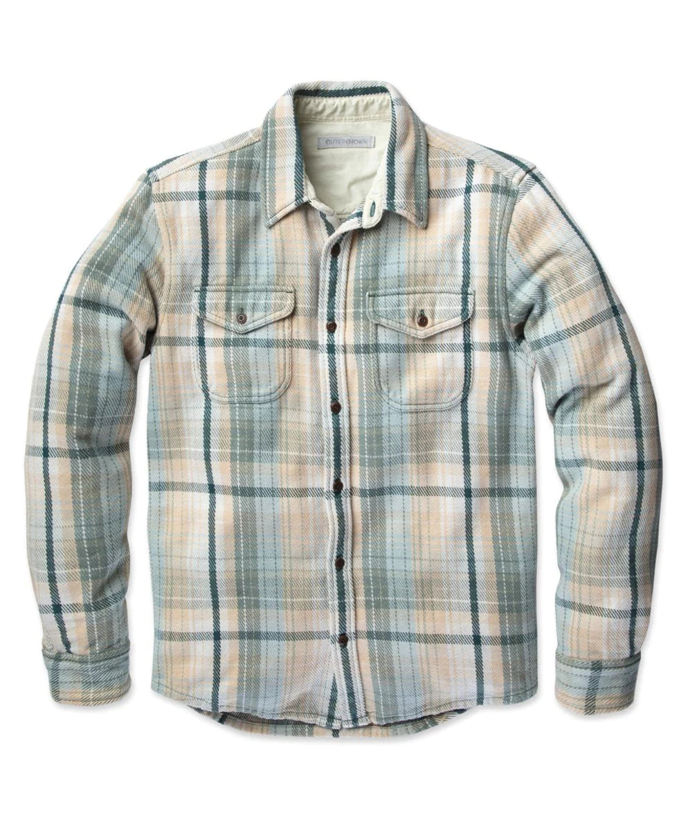 Blanket Shirt - Grey Mist Bienvenido Plaid