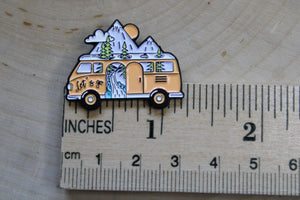 Let's Go On An Adventure In An RV Metal & Enamel Pin