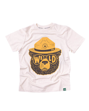 Wildbear Youth Tee - Natural