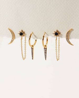 Twilight Earring Set - Black Onyx