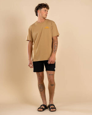 Frame T-Shirt - Macadamia