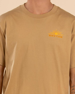 Frame T-Shirt - Macadamia