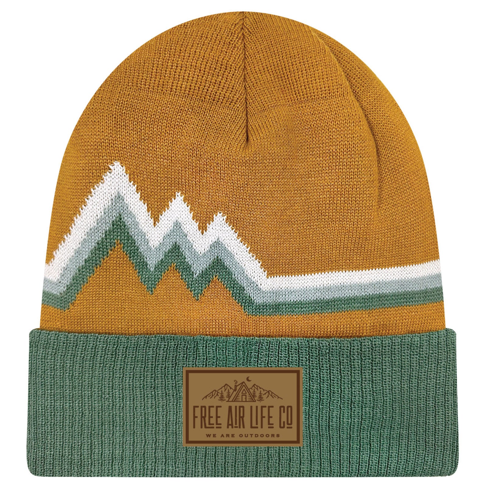 Highline Beanie - Andes Sage/Gold