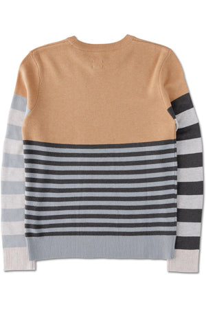 Hillrose Crewneck Sweater - Stripe Fuse