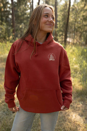 Fireside Unisex Hoodie - Paprika