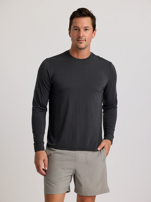 Men's Elevate Lightweight Long Sleeve - Black