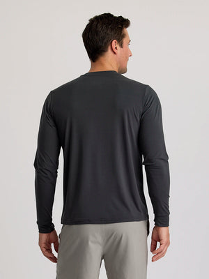 Men's Elevate Lightweight Long Sleeve - Black