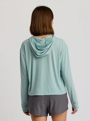 Women's Elevate Lightweight Hoodie - Ocean Mist