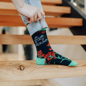 I'm a Delicate F*@king Wildflower Unisex Socks
