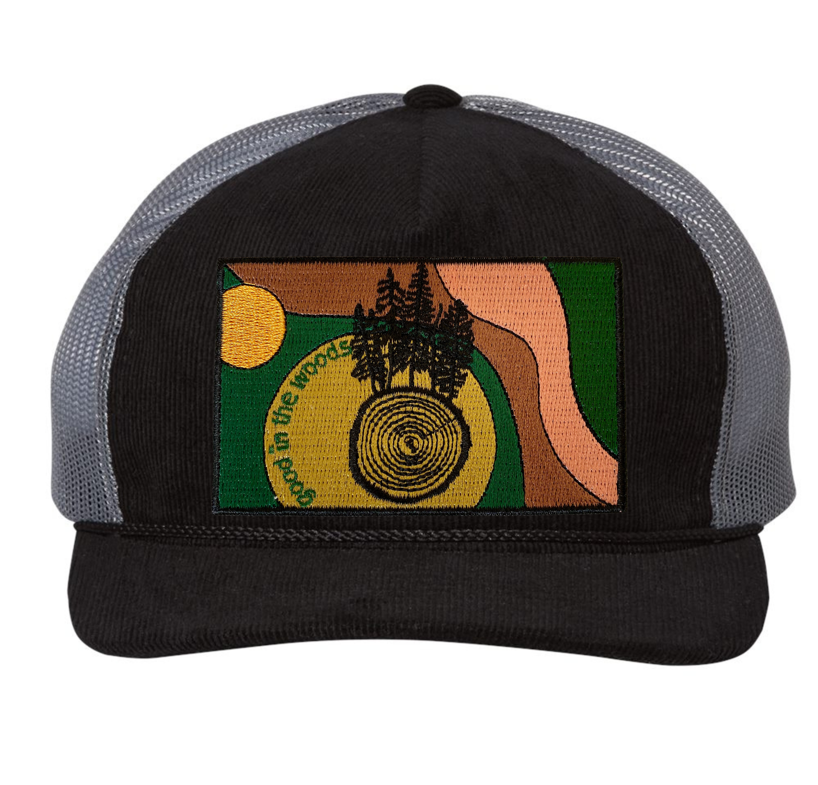Good in the Woods Corduroy Snapback Hat