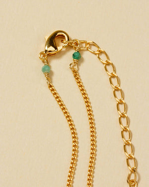 Sticks and Stones Long Necklace- Amazonite