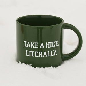 Take A Hike. Literally Mug - Forest Green