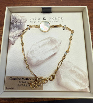 Moonlit Circle Bracelet