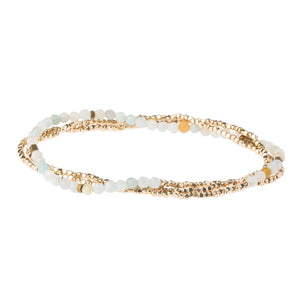 Delicate Stone Bracelet: Amazonite/Stone of Courage