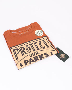 Protect Our Parks Unisex Tee - Redwood