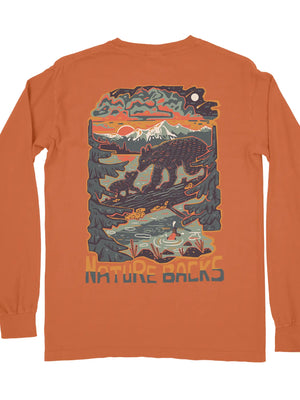 Wild Long Sleeve - Burnt Orange