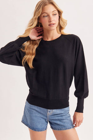 LIGHTWEIGHT KNIT SWEATER PULLOVER