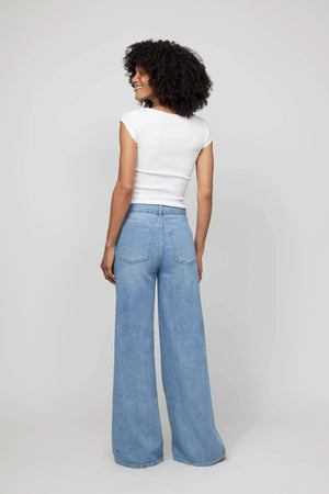 Wescott Wide Leg High Rise Belted 1990 Vintage