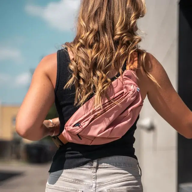 Sling Belt Bag - Mauve