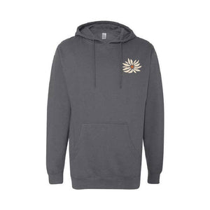In Full Bloom Unisex Hoodie - Charcoal