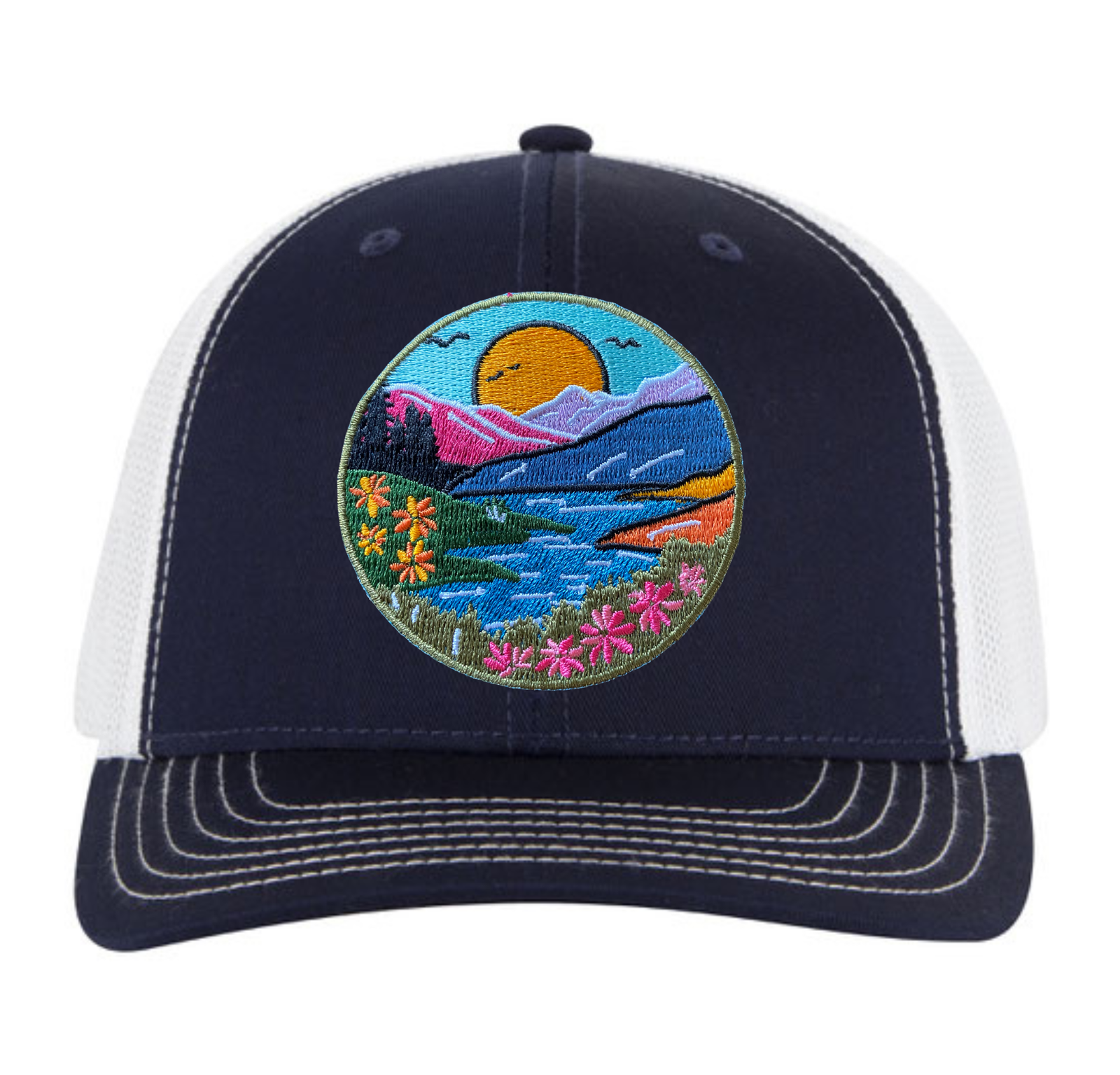 River Mountain Wildflower Snapback