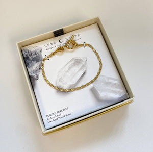 Adorned Toggle Bracelet