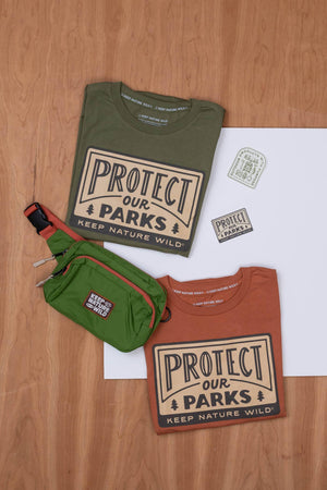 Protect Our Parks Unisex Tee - Redwood