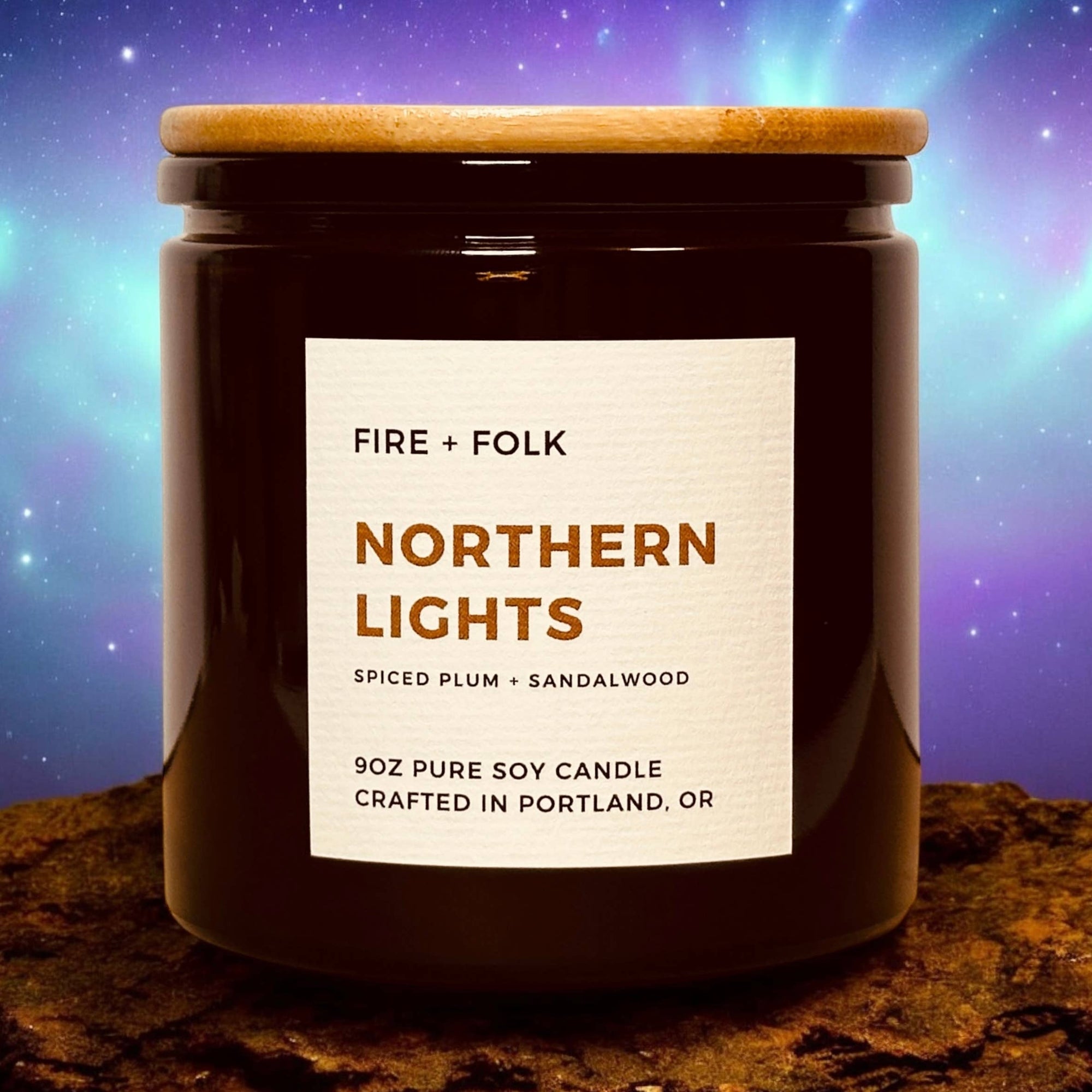 Northern Lights | 9oz Wood Wick Soy Candle
