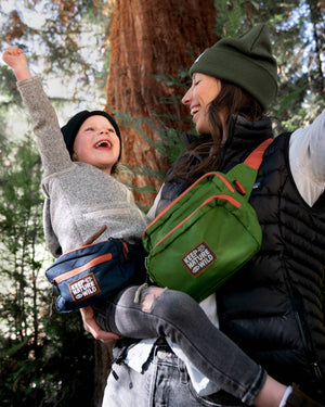 KNW Kids Fanny Pack - Moss/Clay