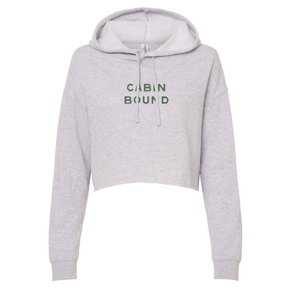 Cabin Bound Women's Cropped Hoodie