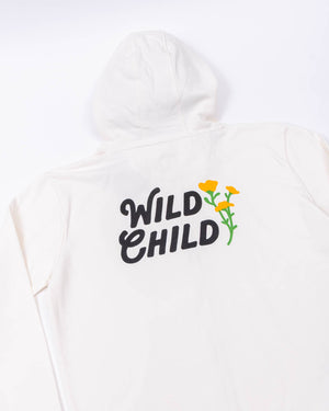 Wild Child Zip-Up Hoodie - Natural