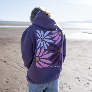 In Full Bloom Unisex Hoodie - Lavender