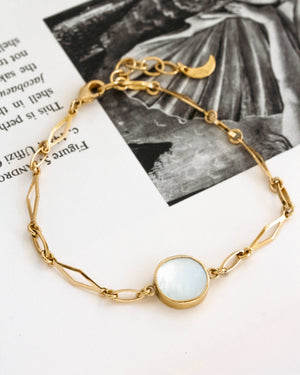 Moonlit Circle Bracelet