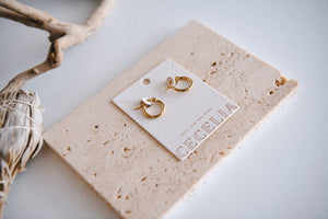 The Classic Gold Hoop