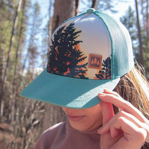 Tree Tops Unisex Trucker Hat