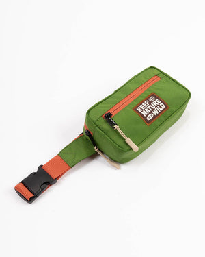 KNW Kids Fanny Pack - Moss/Clay