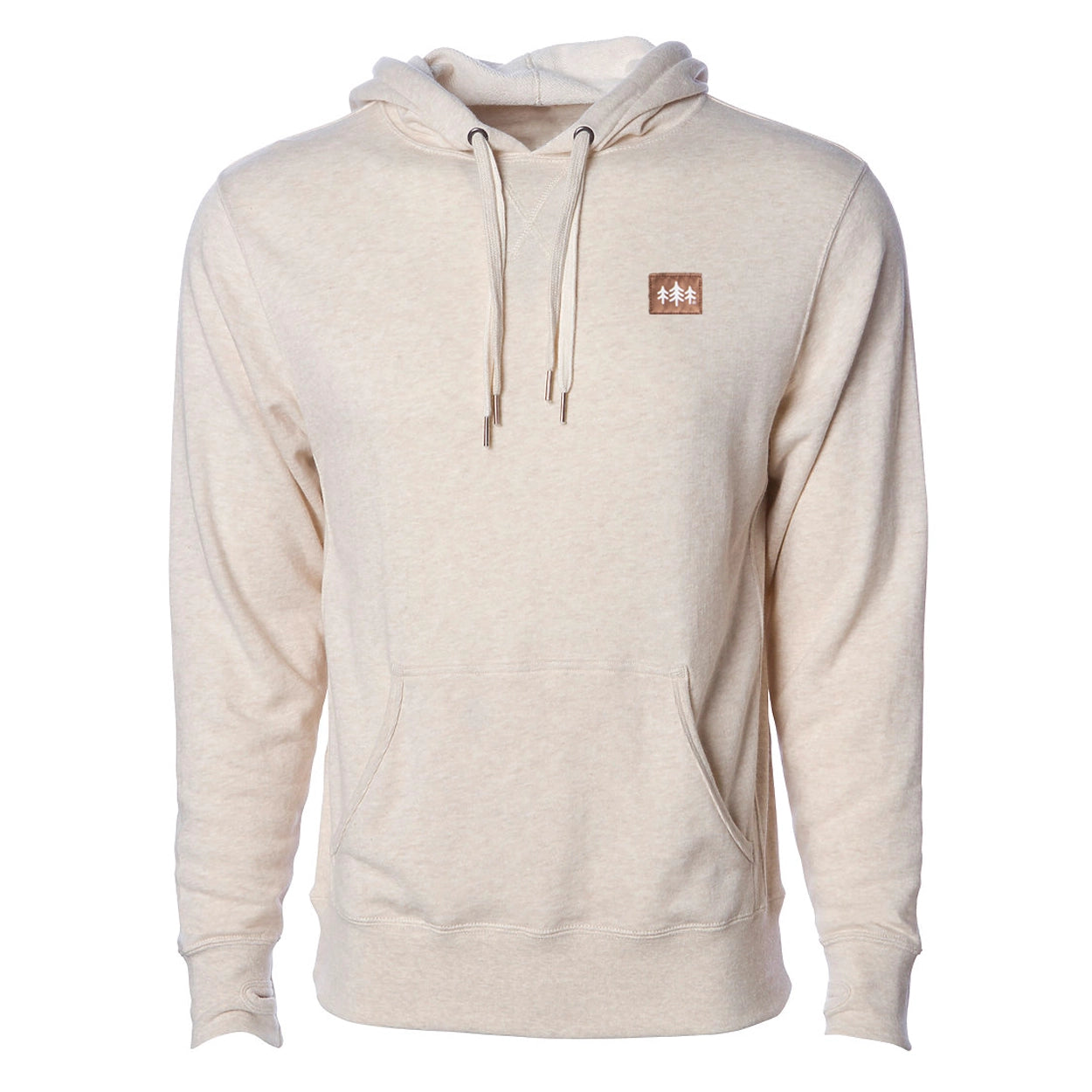 TriPine Premium French Terry Hoodie - Oatmeal