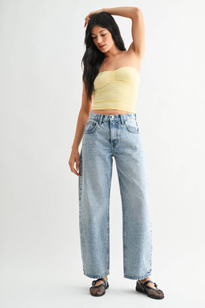 Barrel Jean - Light Wash